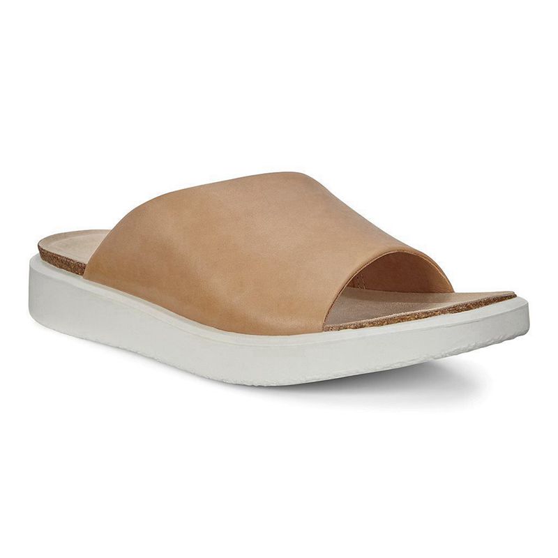 Sandalias Ecco Corksphere Para Mujer,Beige,416520-JQW